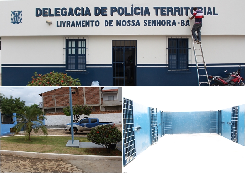 Reforma da Delegacia de Livramento está em fase final
