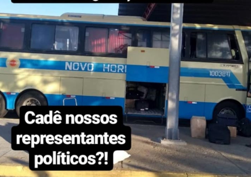 Guanambi: Passageiros se recusaram a embarcar em ônibus precário rumo a Brasília