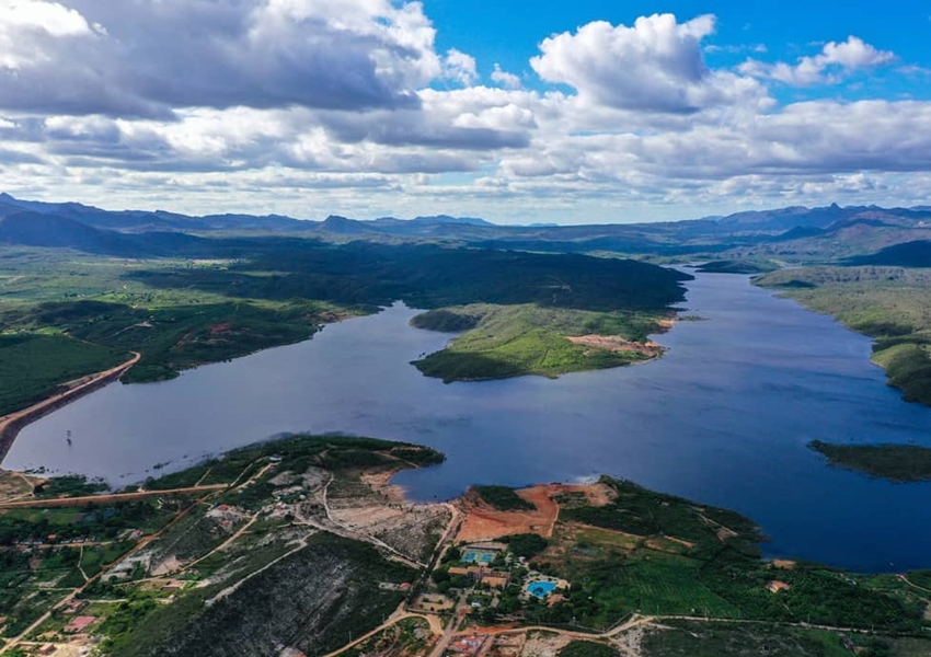 Rio de Contas: Barragem Luiz Vieira chega a 76,12% de sua capacidade