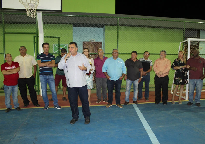Arquivo Público Municipal, Quadra Poliesportiva e Campo de Futebol foram inaugurados no final de semana em Livramento