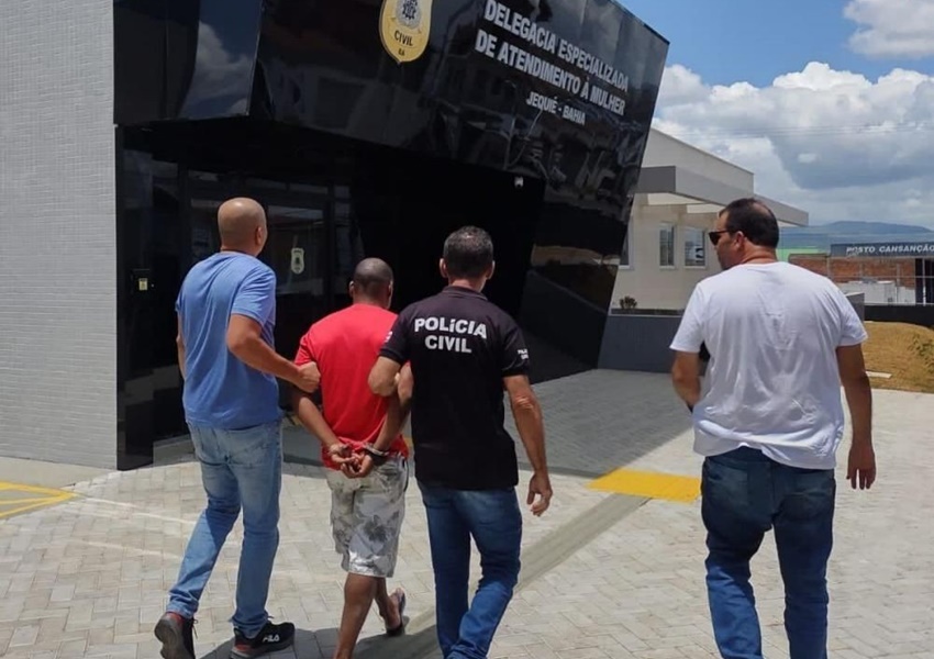Homem é preso suspeito de agredir, estuprar e manter a companheira trancada