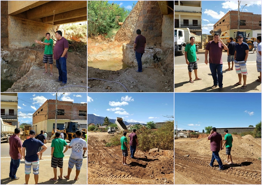 Livramento: Prefeito Ricardinho visita obras em andamento no município