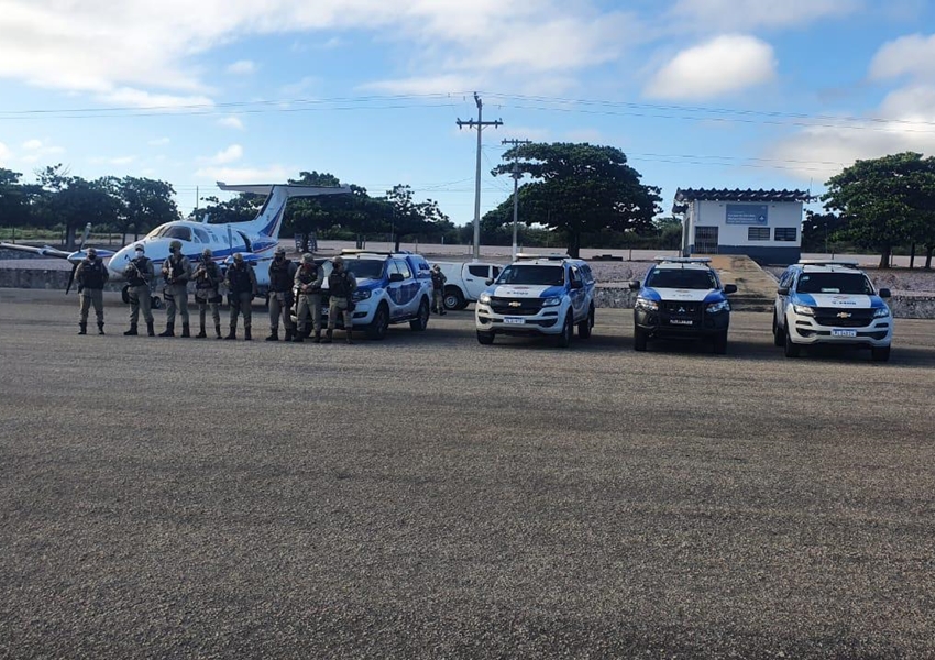 46ª CIPM  participa da missão de recebimento e escolta das vacinas contra COVID-19