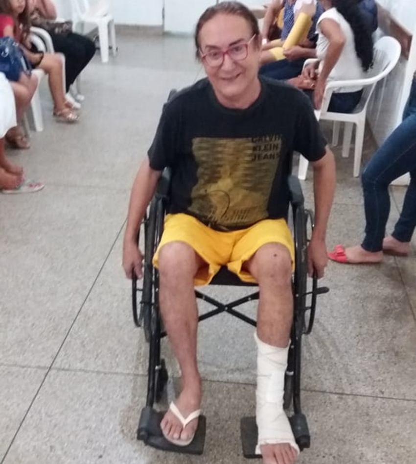 Celebridade dos áudios: Guila sofre acidente de moto em Livramento