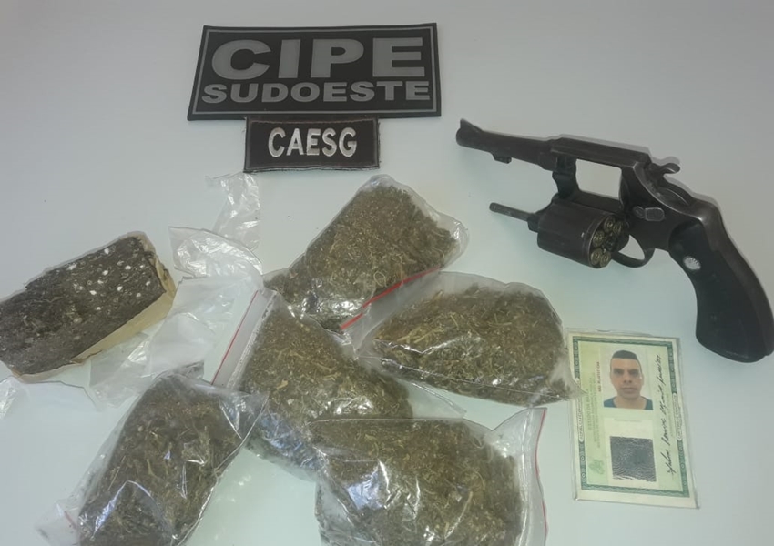 Cipe Sudoeste localiza traficante suspeito de roubos a bancos