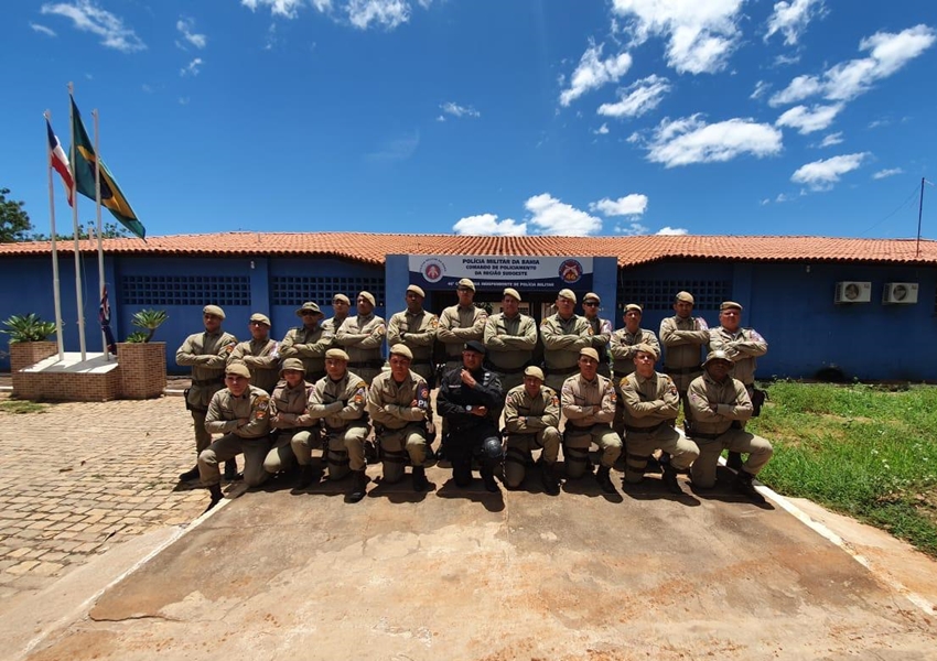 Livramento: 46ª CIPM recebeu a visita do Subtenente PM Ivan Paulo dos Santos Júnior, caveira do curso de operações especiais