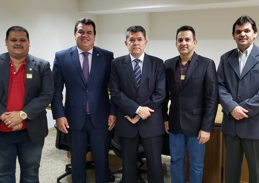 Deputado Marquinho Viana leva prefeitos da Região Sudoeste para audiência em Brasilia