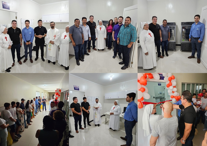 Deputado  Marquinho Viana participa da inauguração do novo setor no Hospital Susy Zanfretta