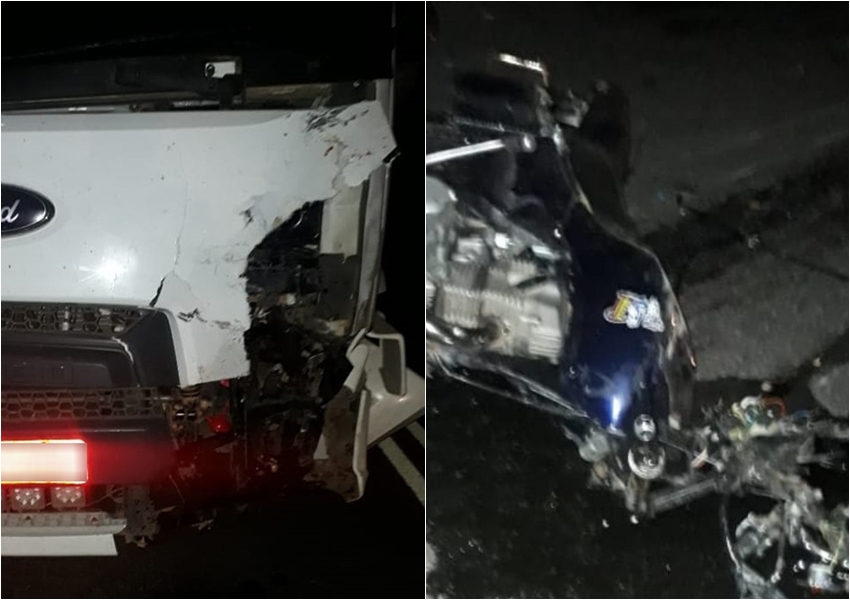 Motociclista morre após bater de frente com caminhão entre Brumado e Aracatu