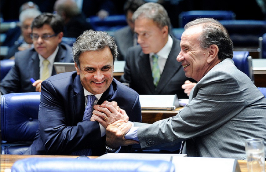 Senadores livram a cara de Aécio Neves e derrubam afastamento imposto pelo STF