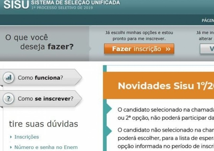 Sisu convoca a partir de hoje candidatos em lista de espera
