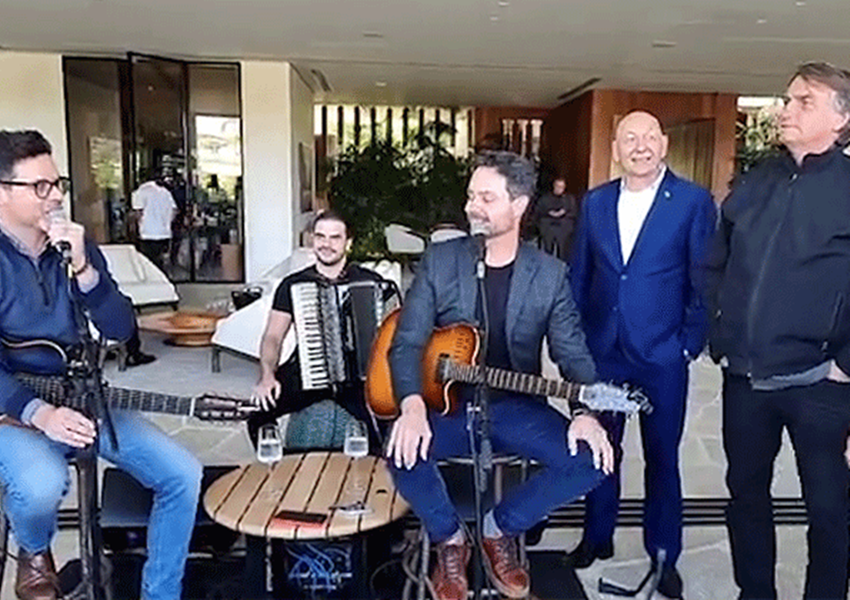 Sertanejos do jingle de Bolsonaro captaram R$ 1,9 milhão via Rouanet