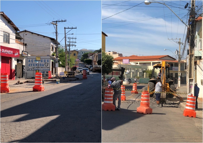 Faixas elevadas são implantadas em avenidas de Livramento