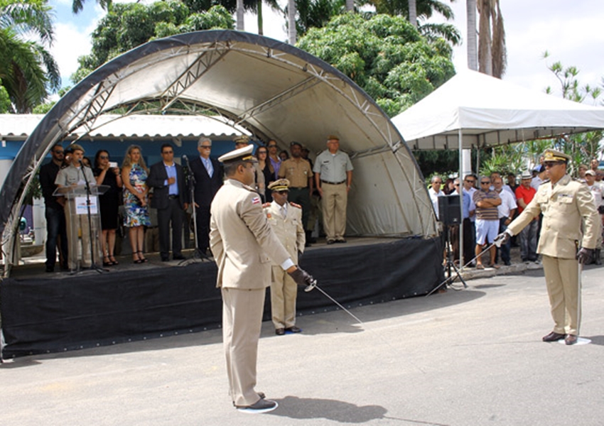 Solenidade marca passagem de comando da 34ª CIPM em Brumado
