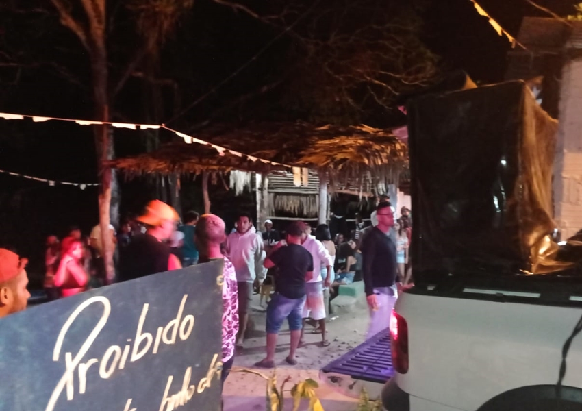  Eventos clandestinos são encerrados pela Polícia Militar na Bahia