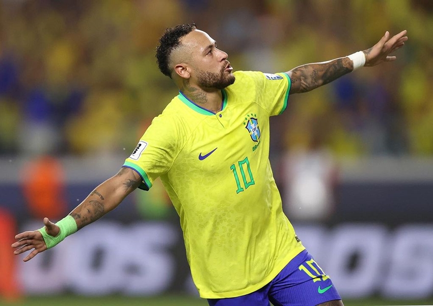 Era Fernando Diniz estreia com goleada na seleção e Neymar quebra recorde de gols