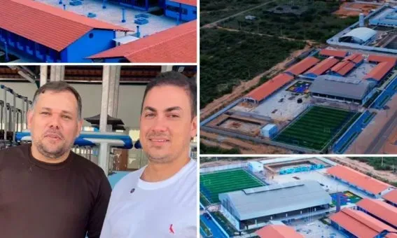 Prefeito de Ituaçu visita nova escola com estrutura moderna e reforça compromisso com a educação