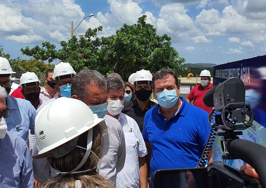 Deputado Marquinho Viana com Rui Costa em Riacho de Santana