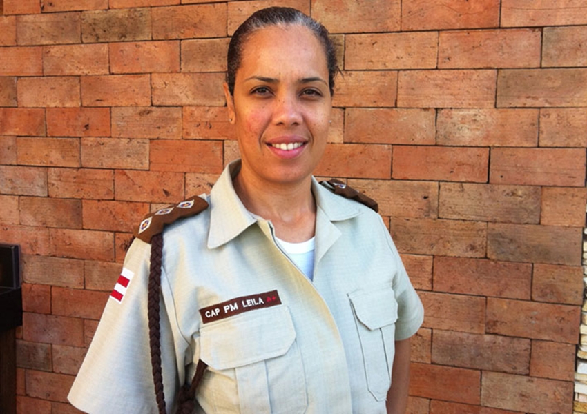 Capitã com passagem pela 46ª CIPM de Livramento é promovida pela Polícia Militar da Bahia ao posto de Major PM