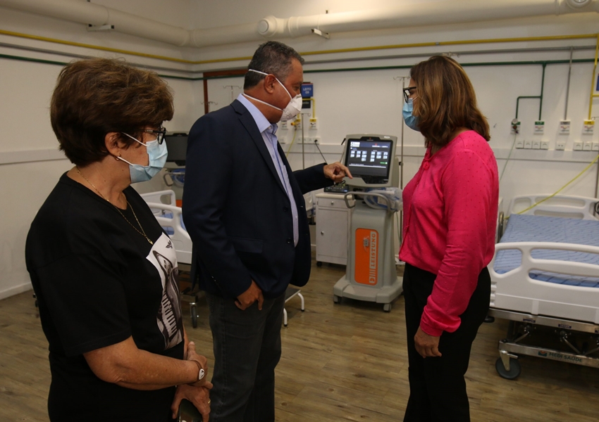 Hospital de campanha da Arena Fonte Nova volta a funcionar a partir desta quinta-feira (4) com 80 leitos de UTI