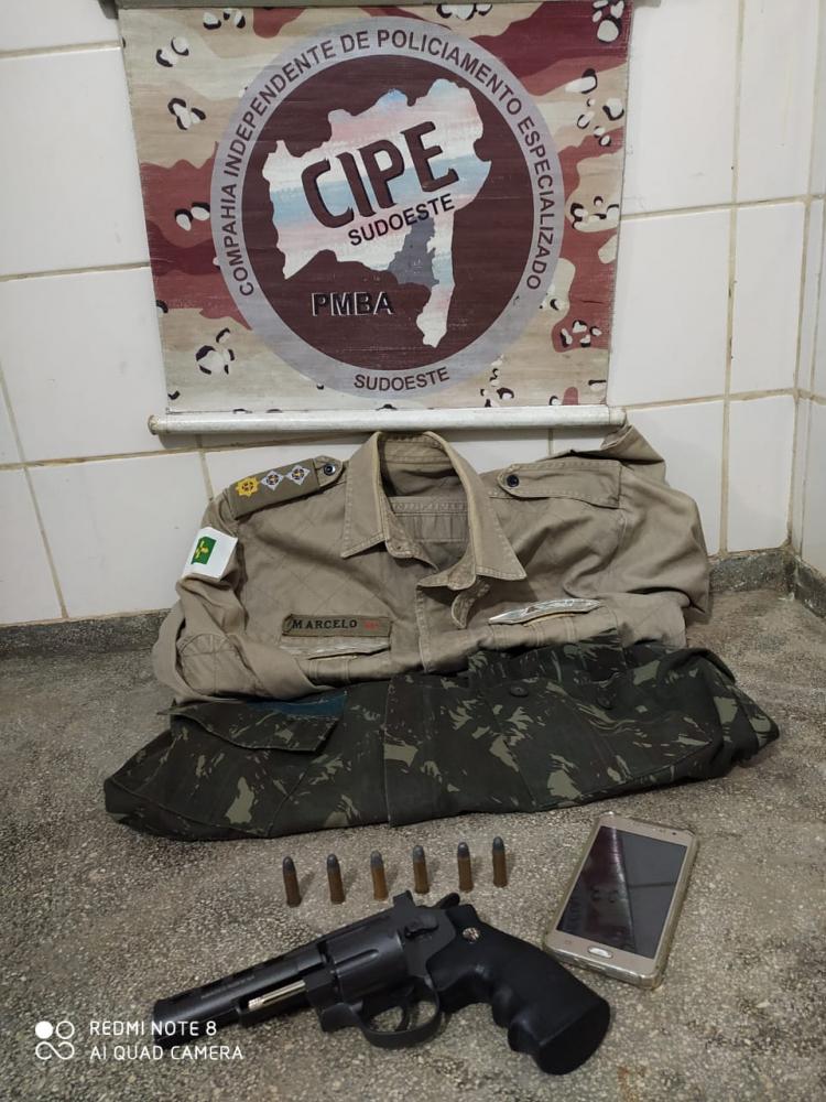 Iuiú: Homem é preso em flagrante por  posse irregular de arma ou munições