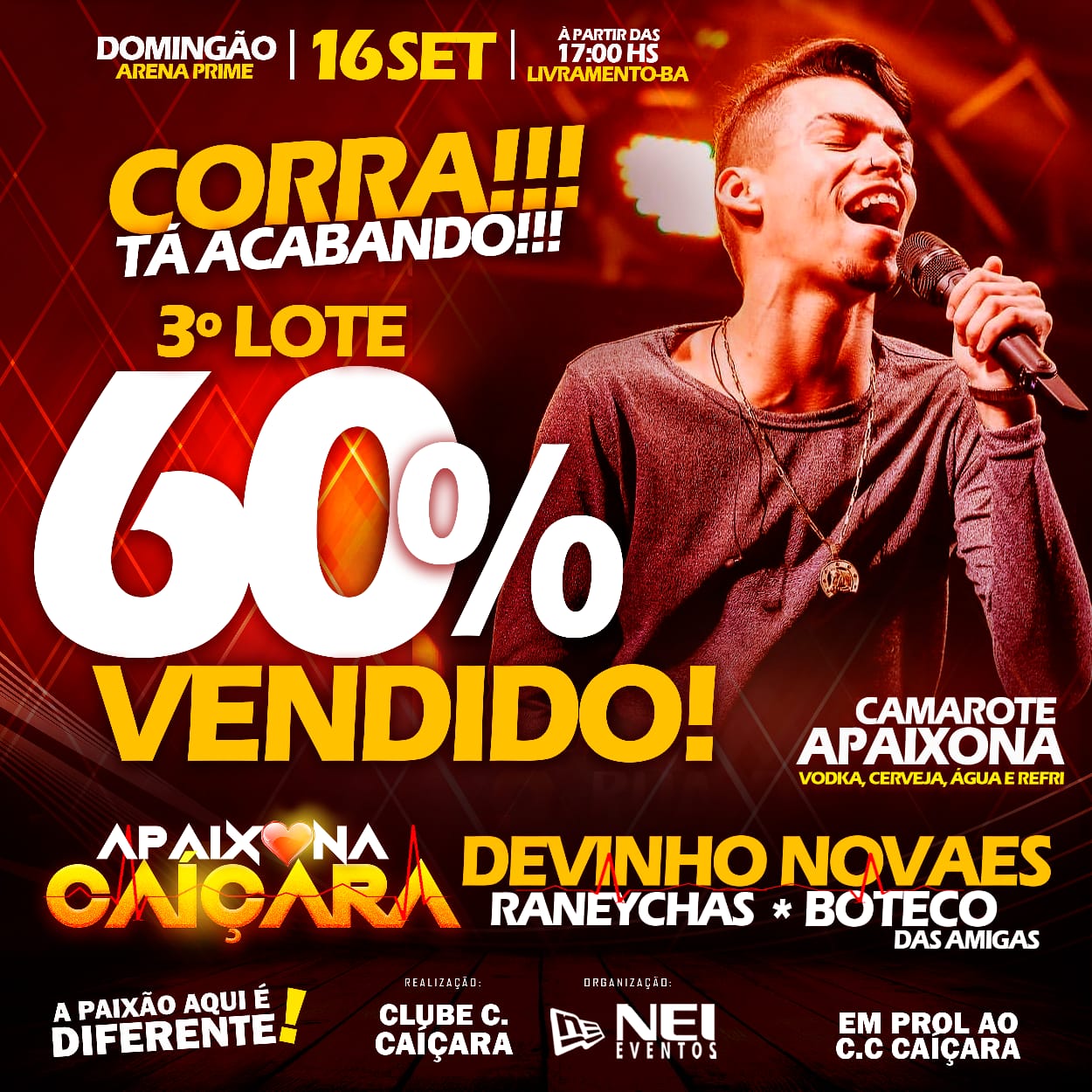 Apaixona Caiçara: Corra que o 3º lote ta acabando;vem aí virada de preço