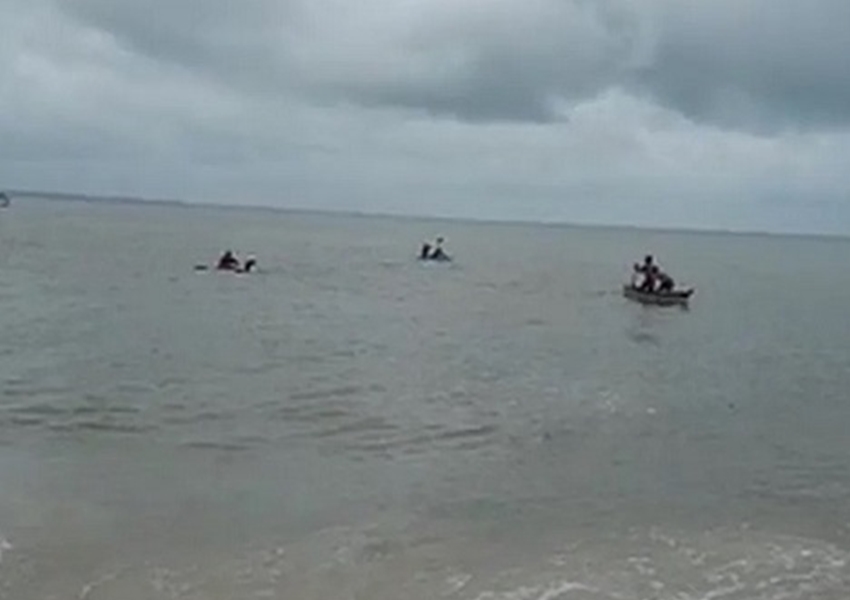 Casal de turistas mineiros morre afogado em praia de Santa Cruz Cabrália