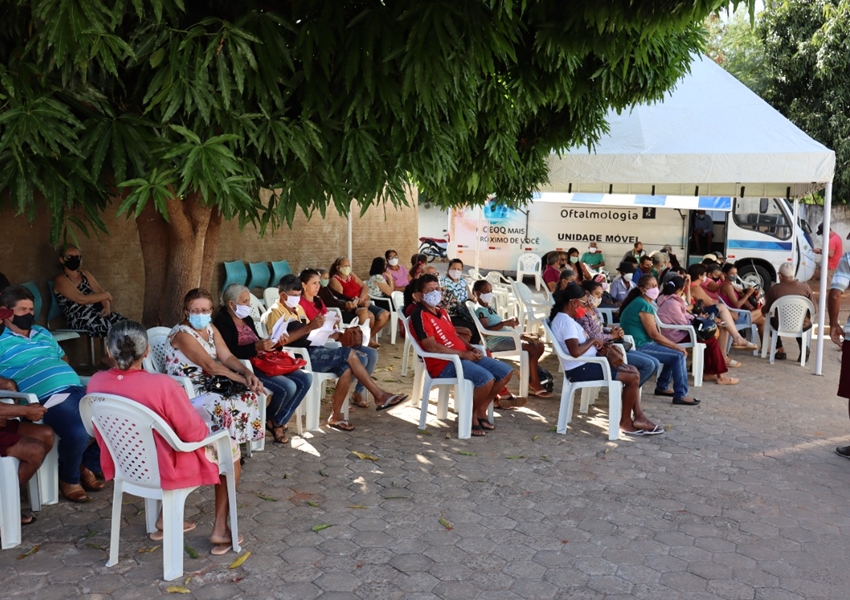 Prefeitura de Dom Basílio realizou mutirão preparatório para cirurgia oculares