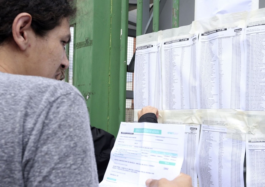 Inscritos no Enem saberão endereço da prova na segunda