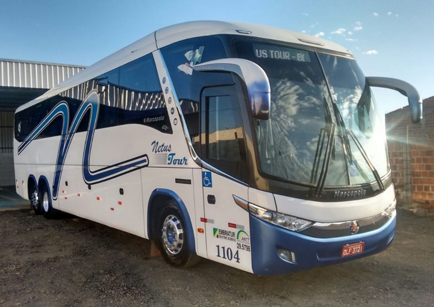 Viajar com conforto e segurança é com a Netus Tour; excursão comercial exclusiva para lojistas e sacoleiros