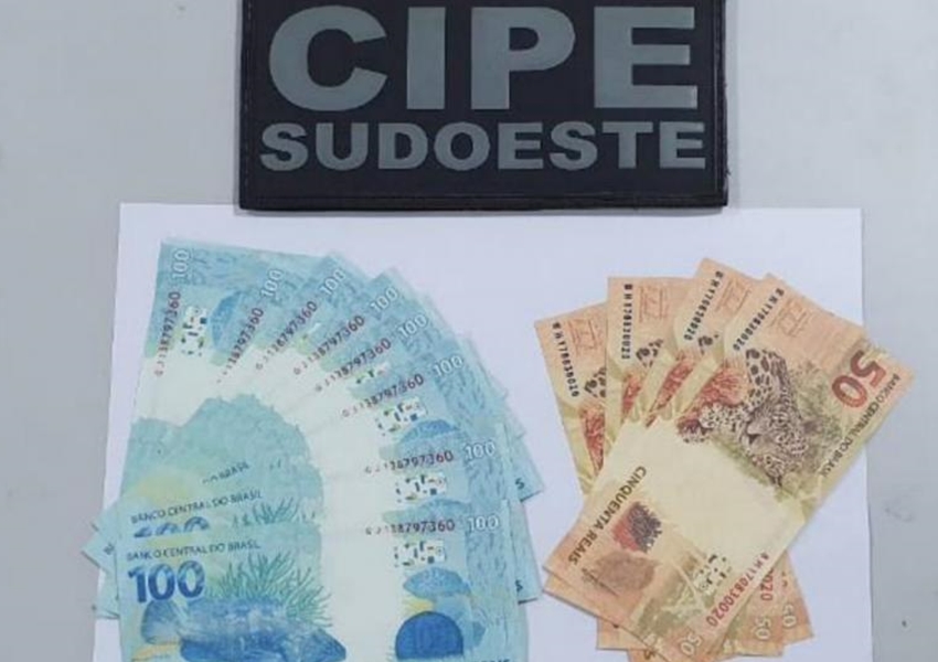 Botuporã: Homem é preso acusado de distribuição e compra de cédulas falsas de dinheiro
