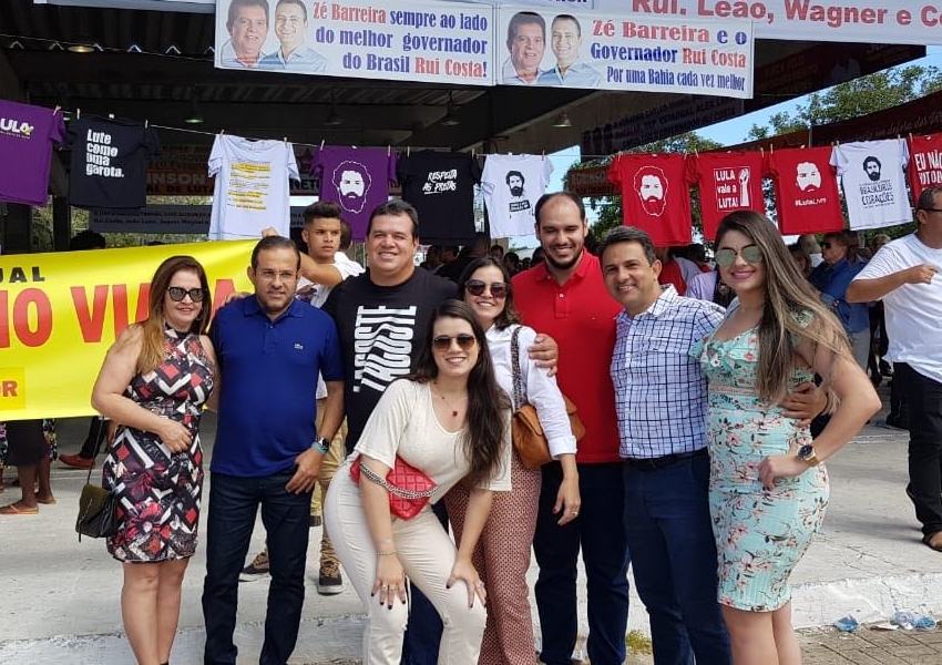 Prefeitos de Rio de Contas e Érico Cardoso participam da convenção de Rui Costa em Salvador