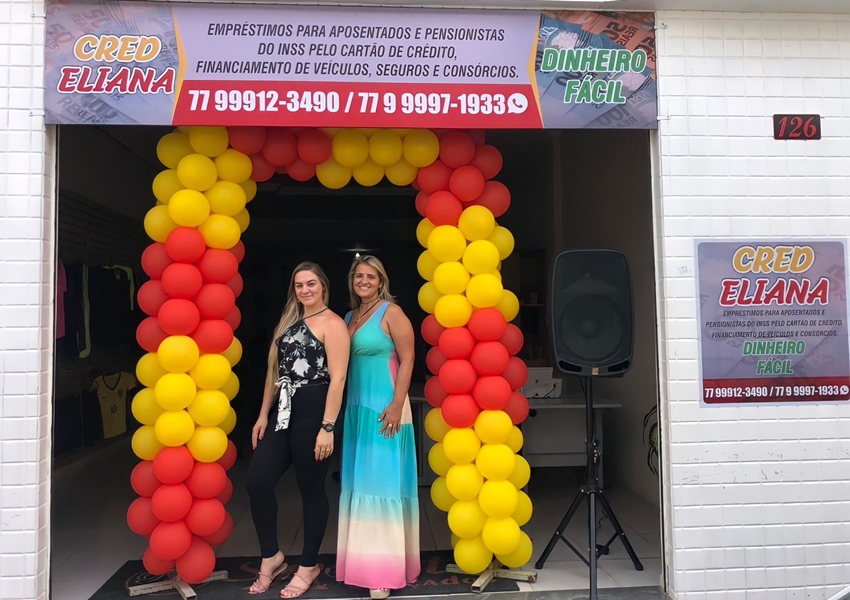 Inaugurada em Livramento a Cred Eliana; empréstimos rápidos e sem burocracia