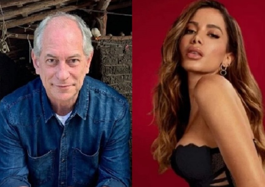 Ciro Gomes diz que sentiu “dor de cotovelo” após Anitta declarar apoio a Lula