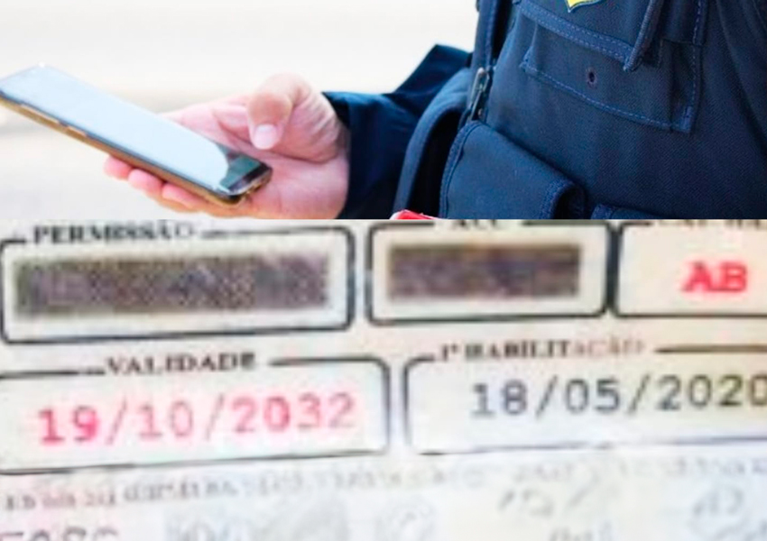 Erro grosseiro no prazo de validade de CNH leva a prisão de motociclista