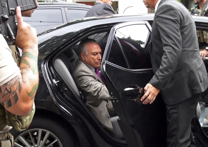 TRF2 determina soltura do ex-presidente Michel Temer