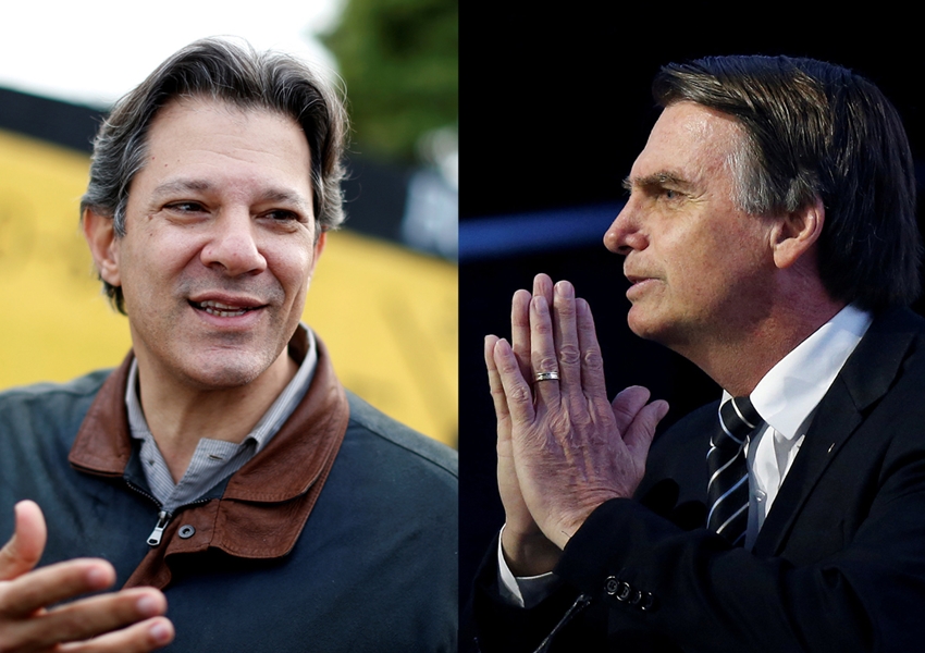 Bolsonaro e Haddad vão disputar o 2º turno pela Presidência