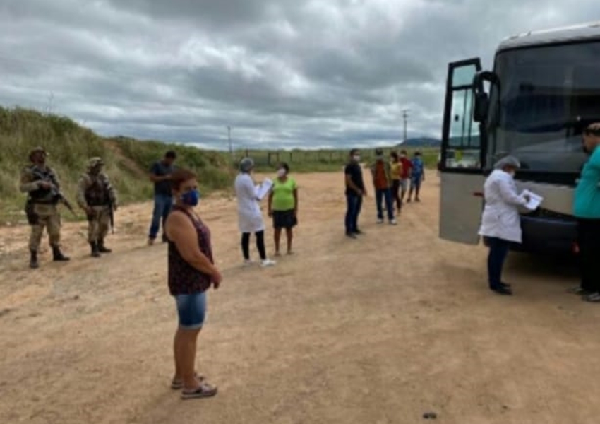 Ônibus  que seguia de Paramirim para São Paulo é apreendido em Guanambi
