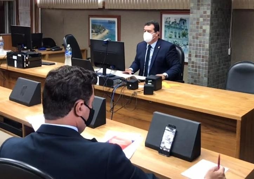 Deputado Marquinho Viana preside a primeira reunião do Conselho de Ética e Decoro Parlamentar da ALBA