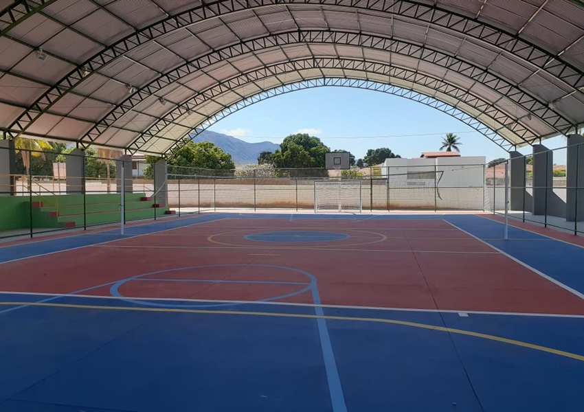 Livramento: Quadra poliesportiva coberta da Escola Polivalente será inaugurada nesta sexta-feira (04)