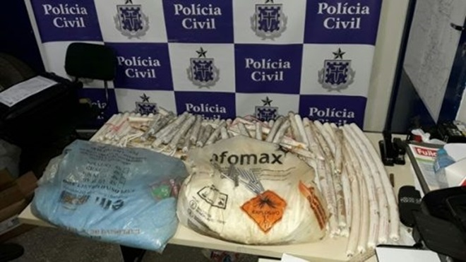 Polícia Civil apreende explosivos em fazenda no município de Novo Horizonte