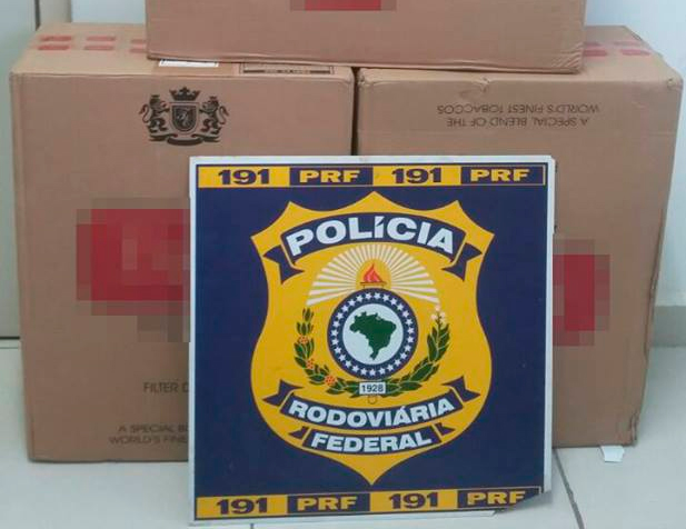 PRF apreende 35 mil cigarros contrabandeados em Vitória da Conquista