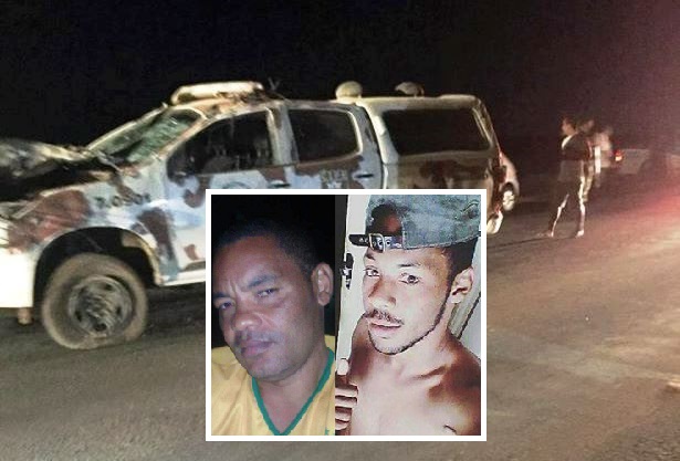 Pai e filho morrem em acidente entre moto e viatura da CIPE na BA-052