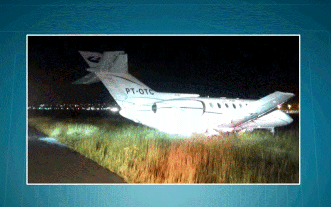 Avião com Aécio Neves faz pouso de emergência no Aeroporto de Guarulhos