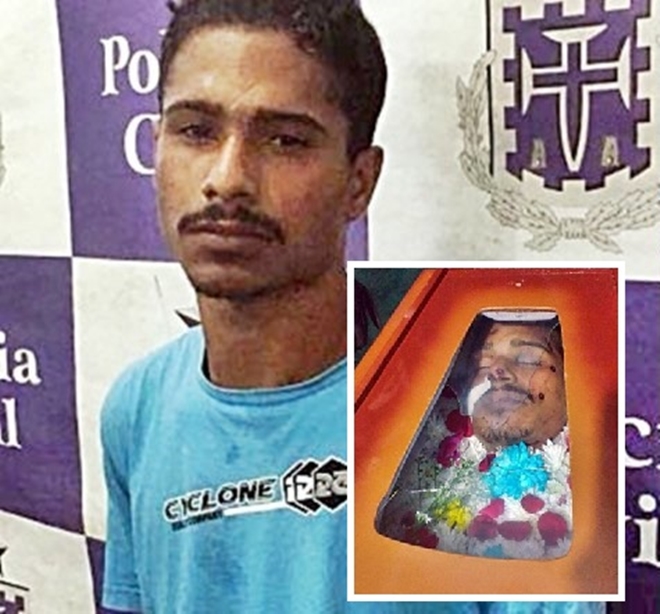 Ilhéus: Homem invade velório, atira no corpo de suspeito de matar PM Tyrone e deixa bilhete