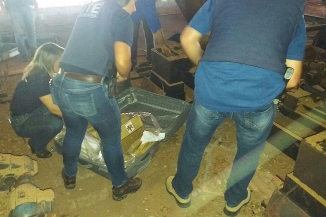 Mais 150 quilos de drogas são incinerados em Conquista