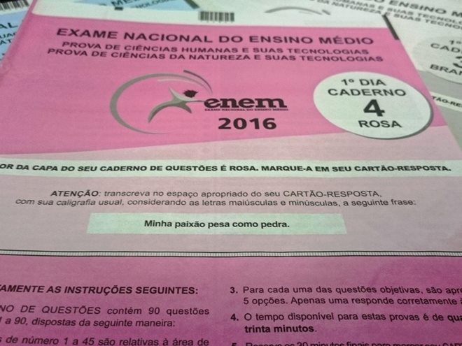 Relatório da PF conclui que houve vazamento do Enem 2016, diz MPF