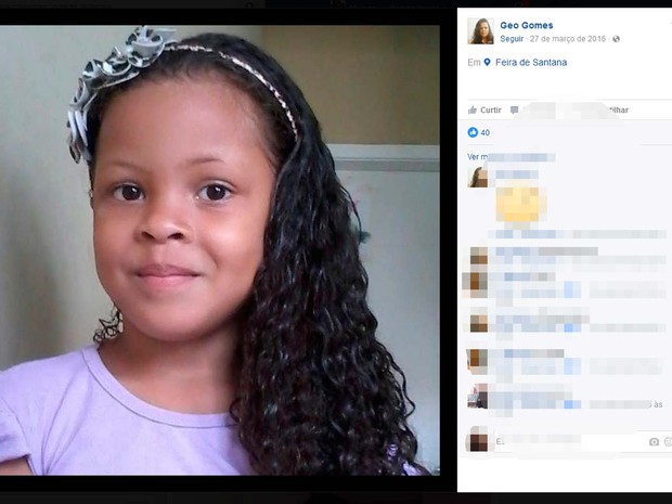 Sumiço de menina em Feira de Santana completa 1 mês sem solução