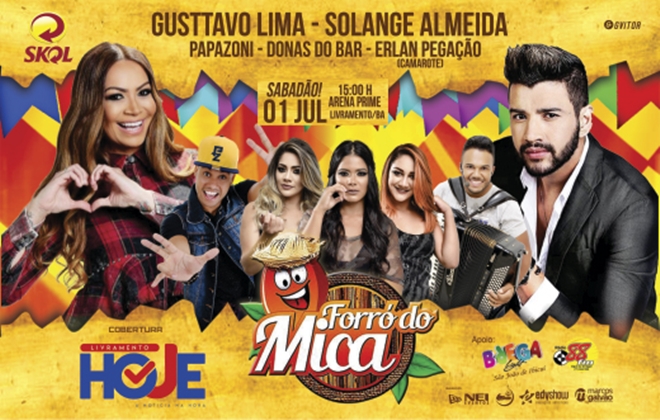 Forró do Mica: Festa com Gusttavo Lima e Solange Almeida bate recorde de vendas