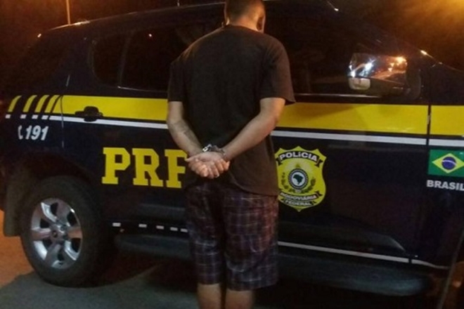 Assaltante foragido da Justiça Paulista é detido pela PRF em Jequié